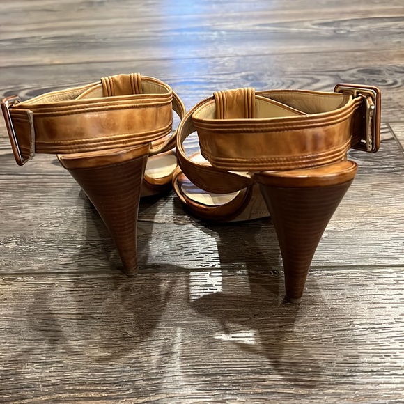 EUC Max Studio leather strappy heels - Picture 5 of 7